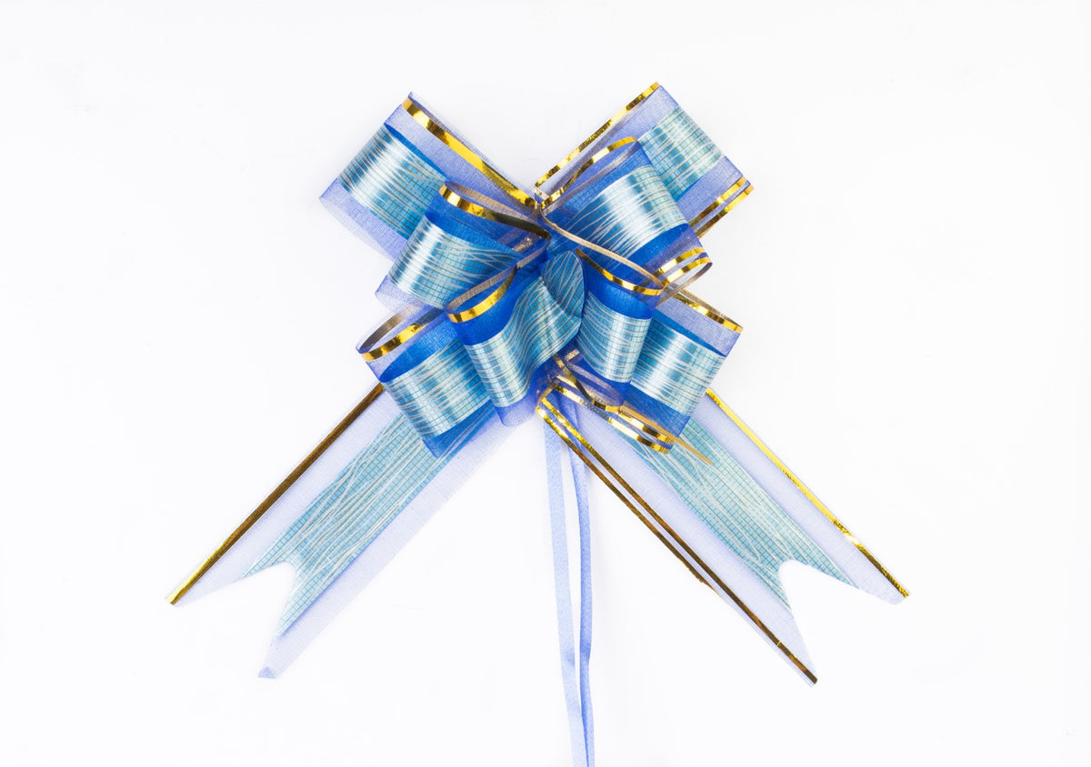 Moño Grande Azul Rey 18 – Sedacolors Store