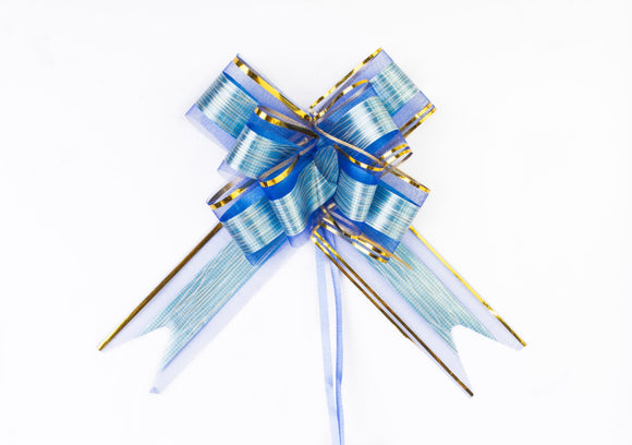 Moño Grande Azul Rey 18 – Sedacolors Store