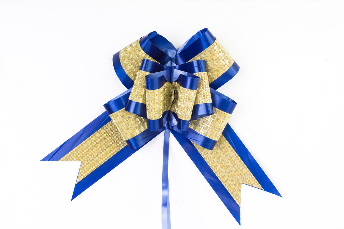 Moño Gigante Azul Rey 8 – Sedacolors Store