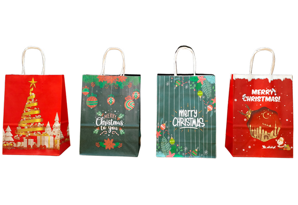 Bolsa Navideña Kraft MC2314