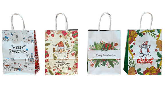 Bolsa Navideña Kraft MC2317