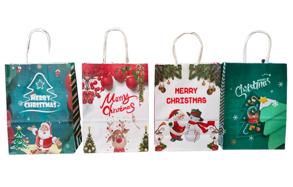 Bolsa Navideña Kraft MC2323