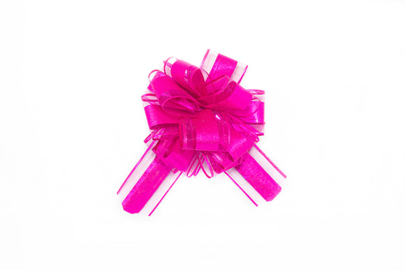 MOÑO POM POM METÁLICO GOFRADO FIUSHA – Sedacolors Store