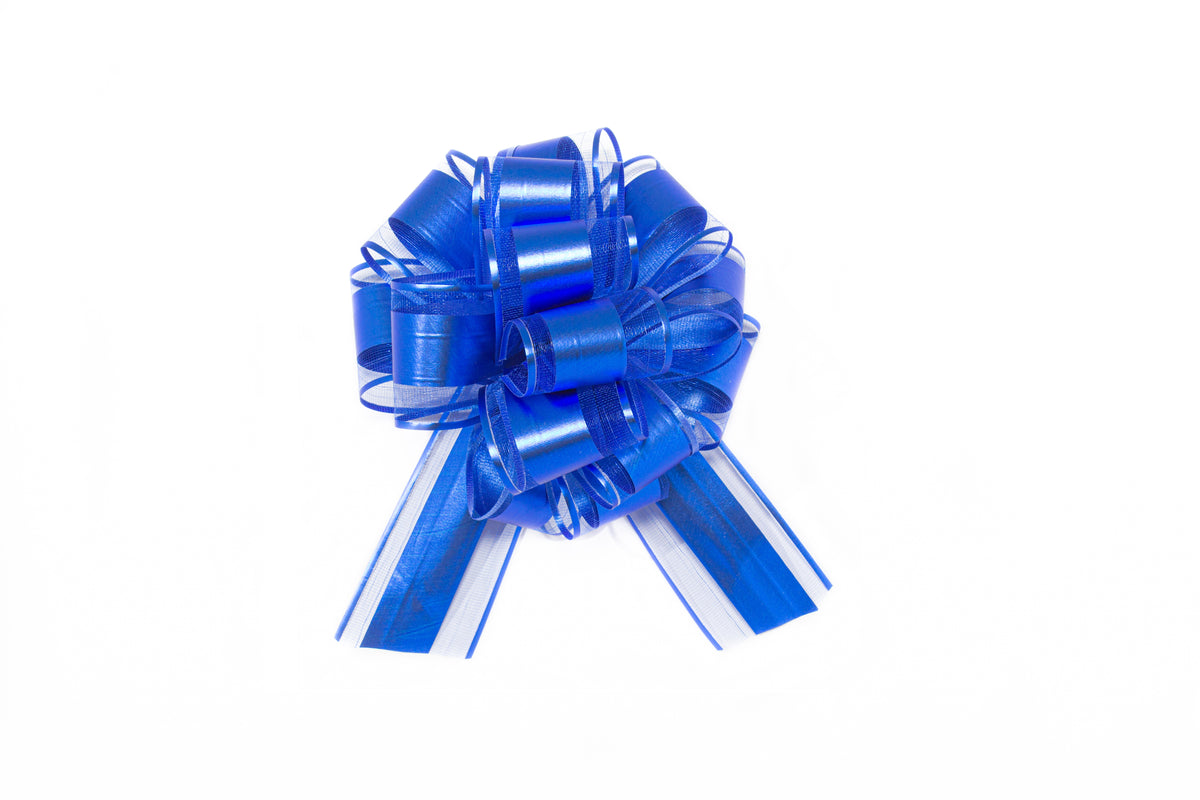 MOÑO POM POM MATE METÁLICO AZUL REY – Sedacolors Store