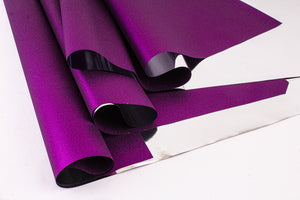 Papel Metálico Gofrado Morado