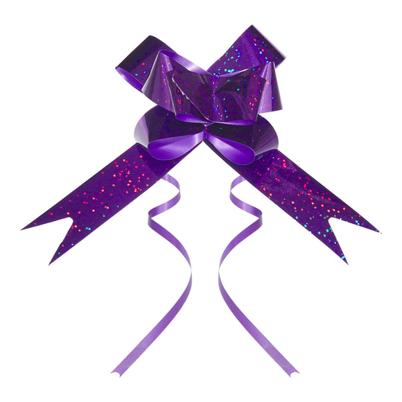 MOÑO MÁGICO HOLOGRAMA MORADO