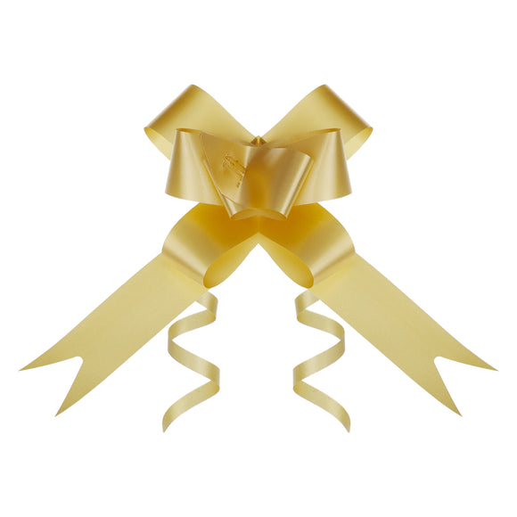 MOÑO MÁGICO LISO ORO PÁLIDO