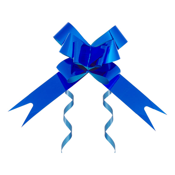 MOÑO MÁGICO METÁLICO AZUL REY