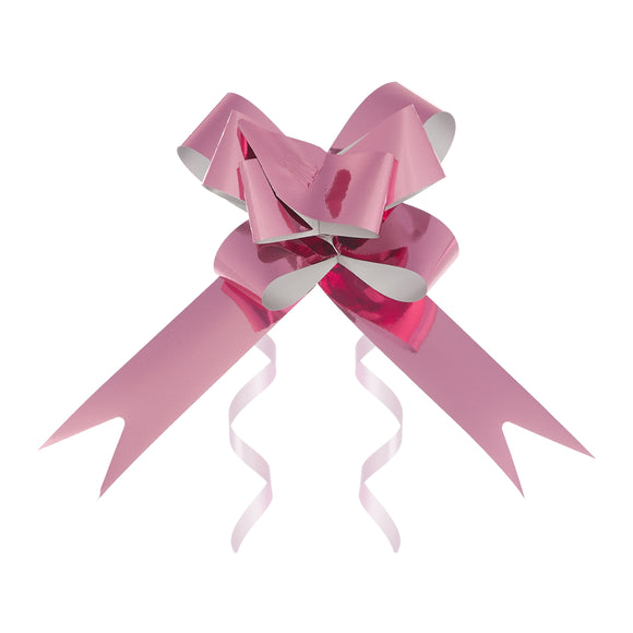 MOÑO MÁGICO METÁLICO ROSA CLARO