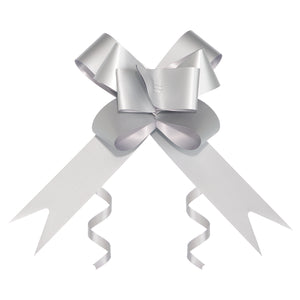 MOÑO MÁGICO SILKY METAL PLATA