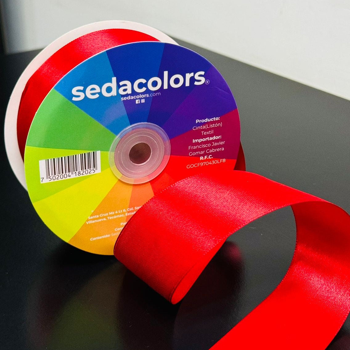 Listón Satin 2 caras – Sedacolors Store