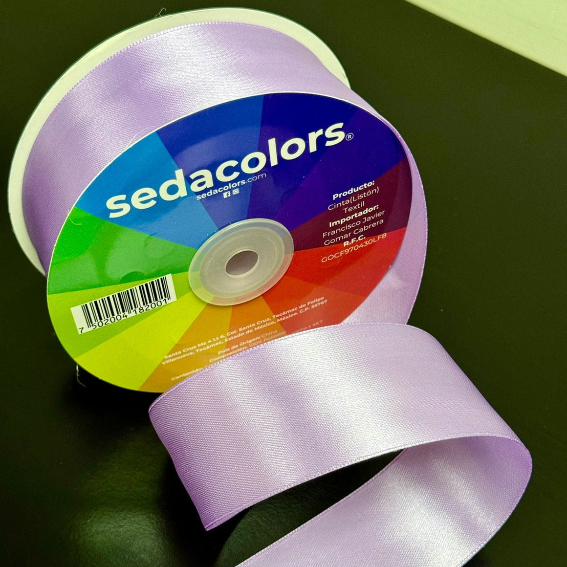 Listón Satin 2 caras – Sedacolors Store