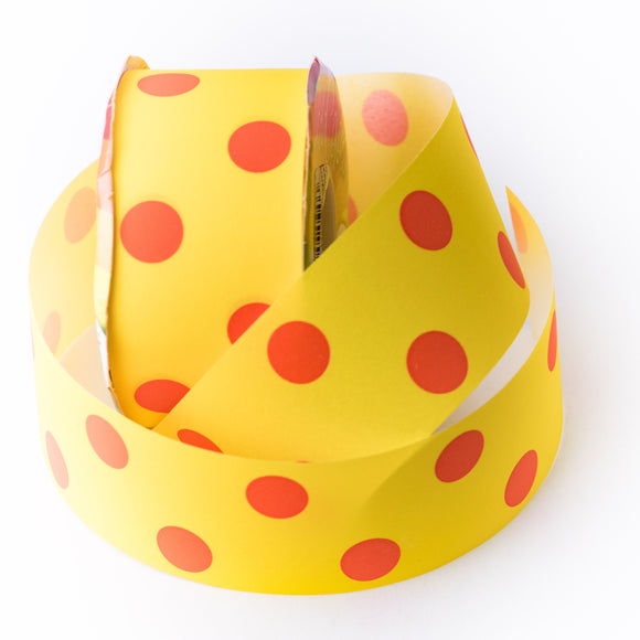 LISTÓN CÍRCULOS AMARILLO