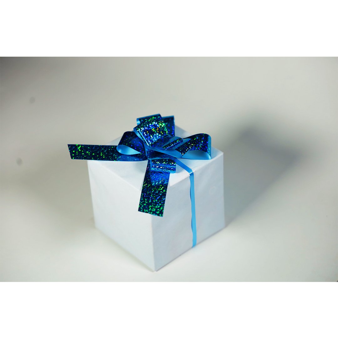 MOÑO MÁGICO HOLOGRAMA AZUL TURQUESA – Sedacolors Store